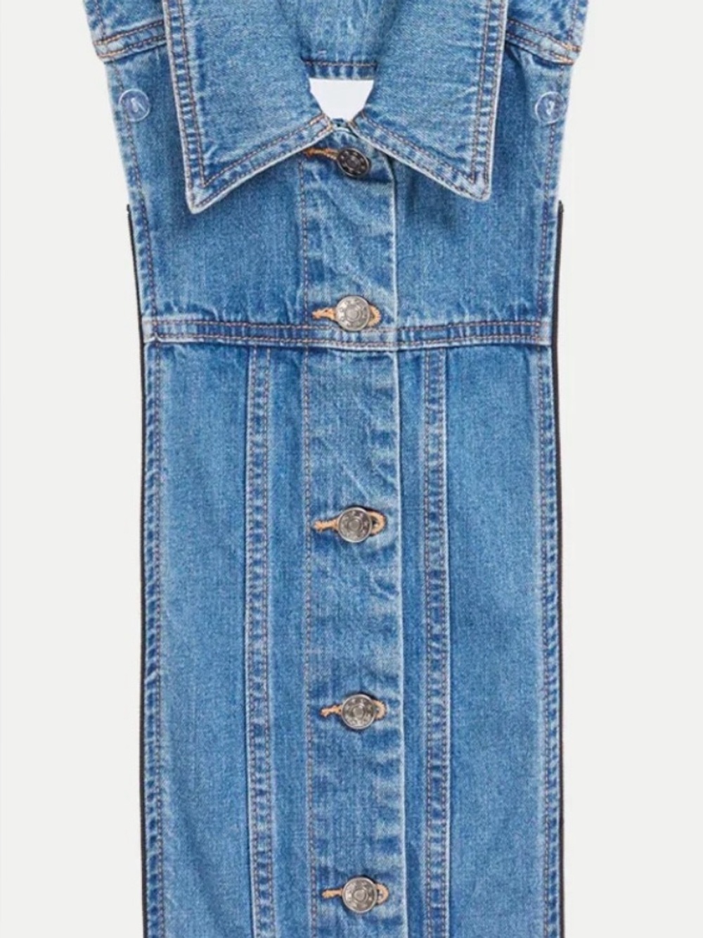 Veronica Beard Blue Denim Dickey for VB jackets